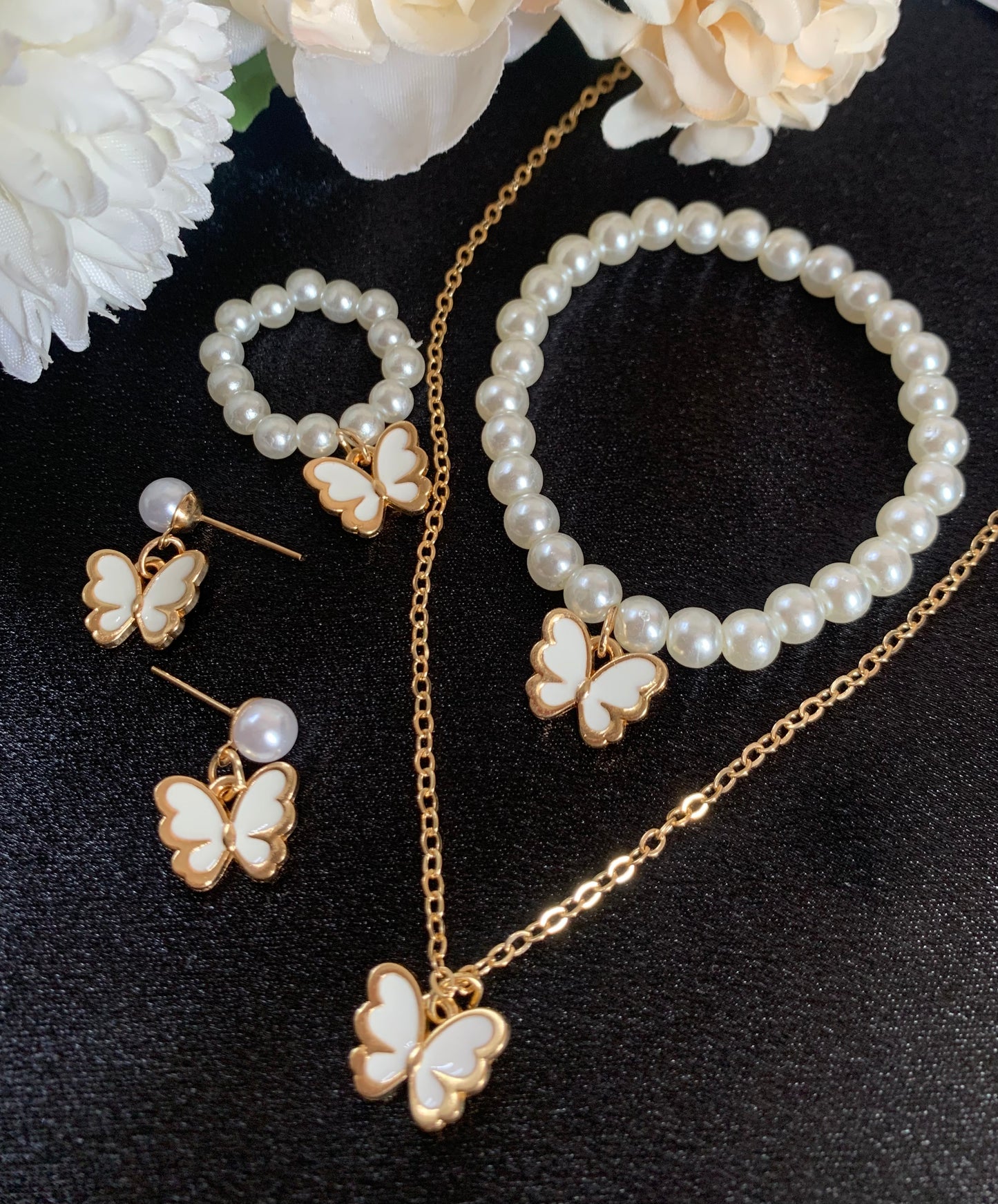 Parure papillon enfant