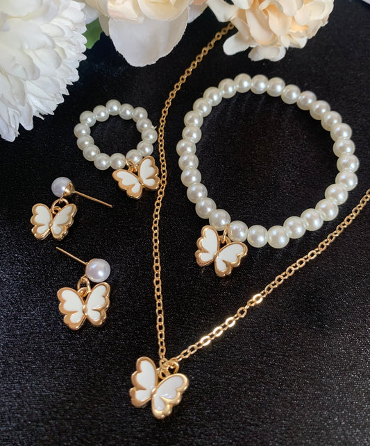 Parure papillon enfant